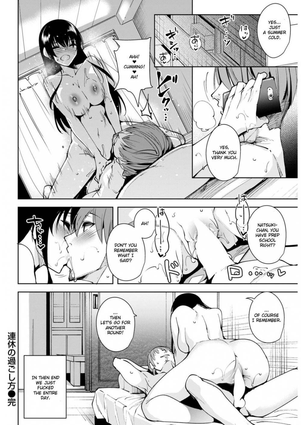 Hentai Manga Comic-How to Spend Extended Holidays-Read-18